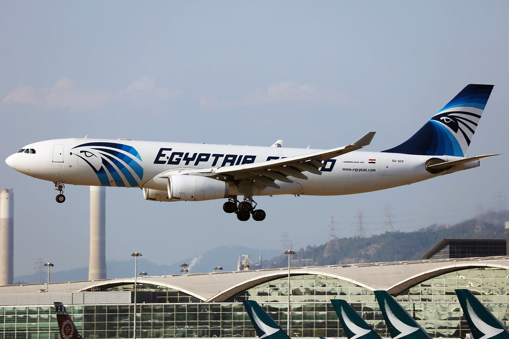 Egyptair Cargo Airbus A330200 P2F SUGCF Hong Kong … Flickr