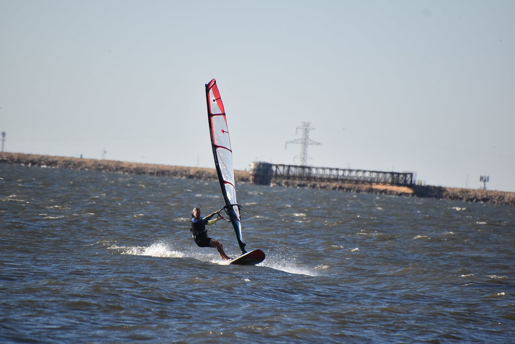 Windsurfing Windsurfing Lake Hefner Andrew Penney Photography Flickr
