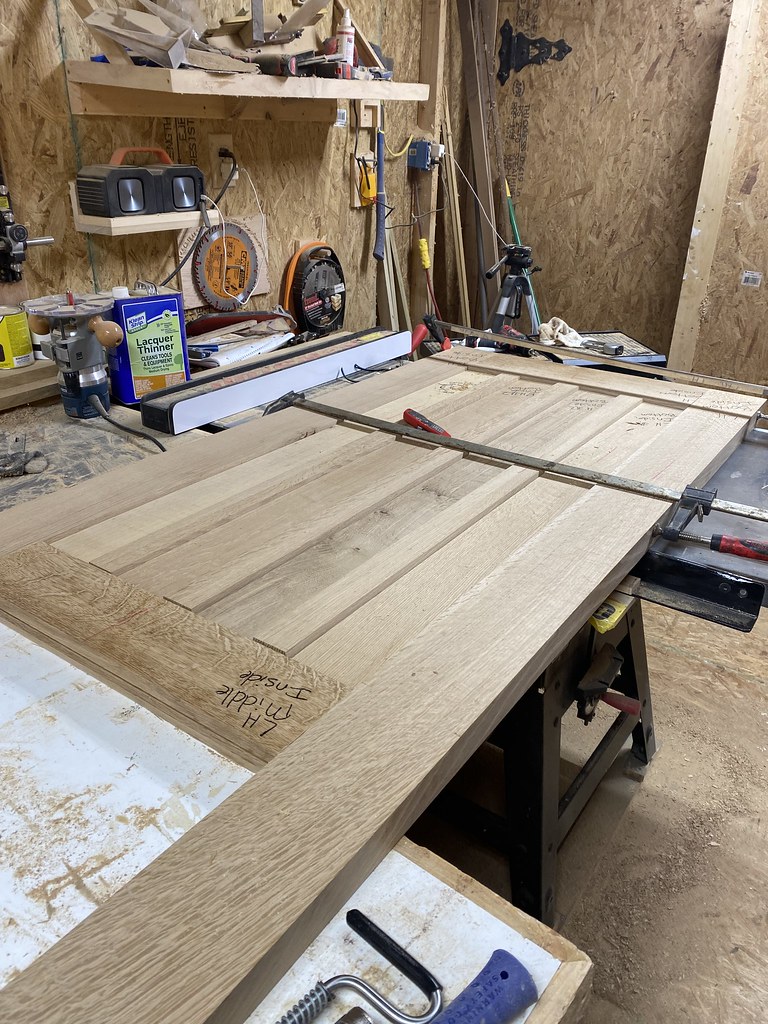 Quarter Sawn White Oak Entry Door GareBear Flickr