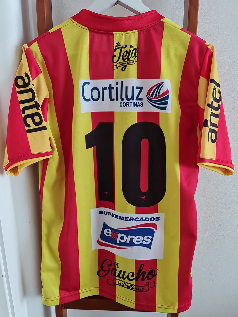 PROGRESO MONTEVIDEO URUGUAY FUTEBOLMANYA MATCHWORN / PLAYER ISSUED