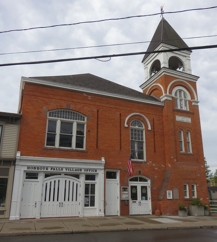 Honeoye Falls, New York Village Hall and Old Fire Station Flickr