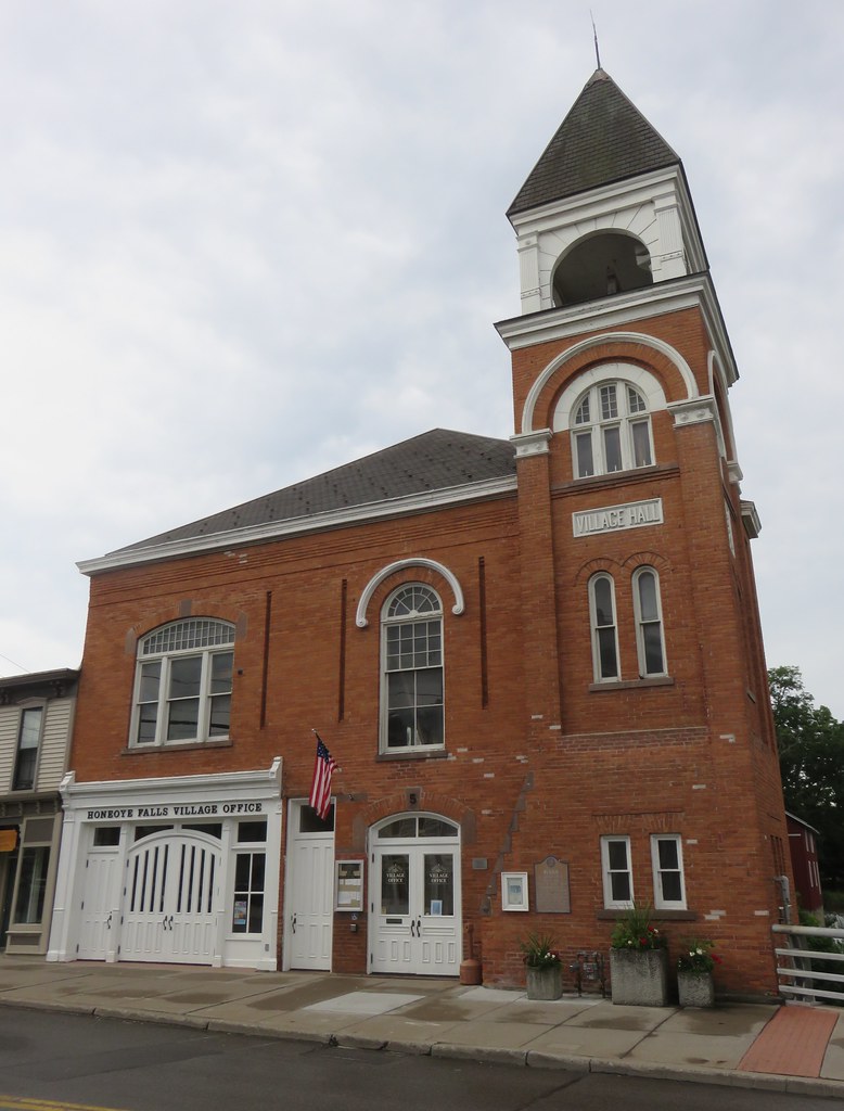 Honeoye Falls, New York Village Hall and Old Fire Station Flickr