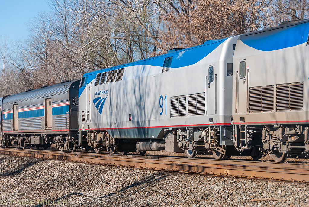 near Clyde, NY Amtrak 91 heads east Paige Miller Flickr