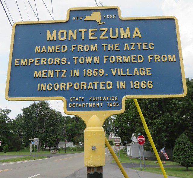 Montezuma Marker (Montezuma, New York) a photo on Flickriver