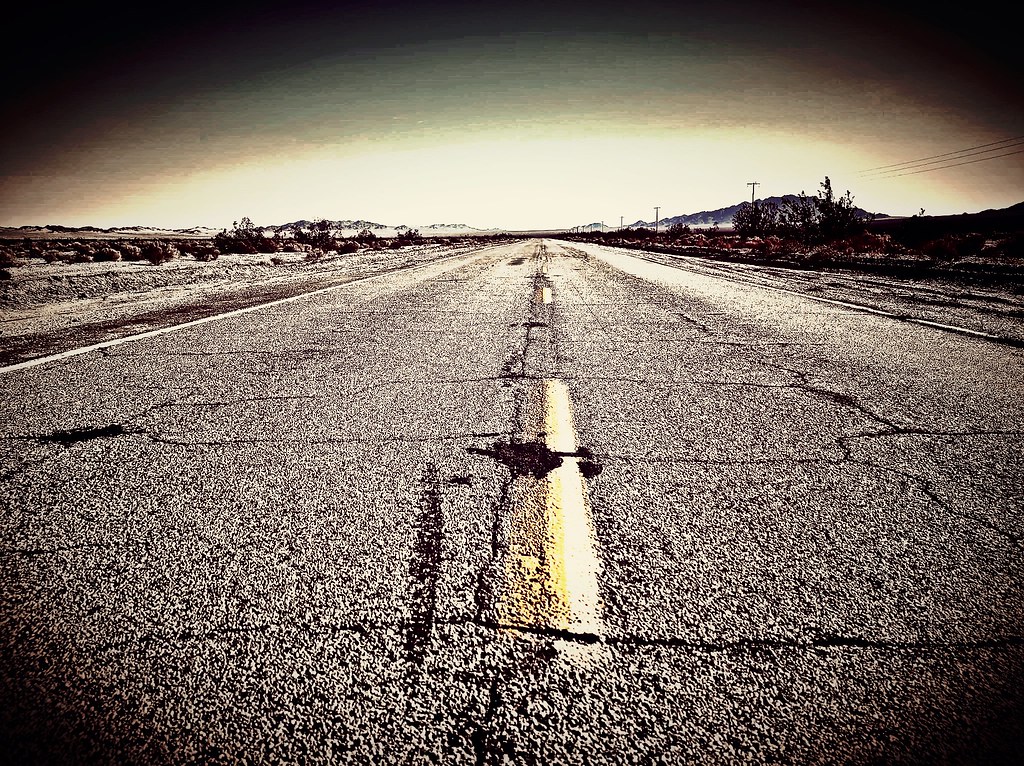 Long Road to nowhere The more you watch the road the longe… Flickr