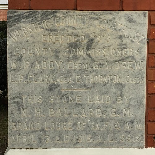 Cornerstone of ster Co. Courthouse in Preston, Flickr