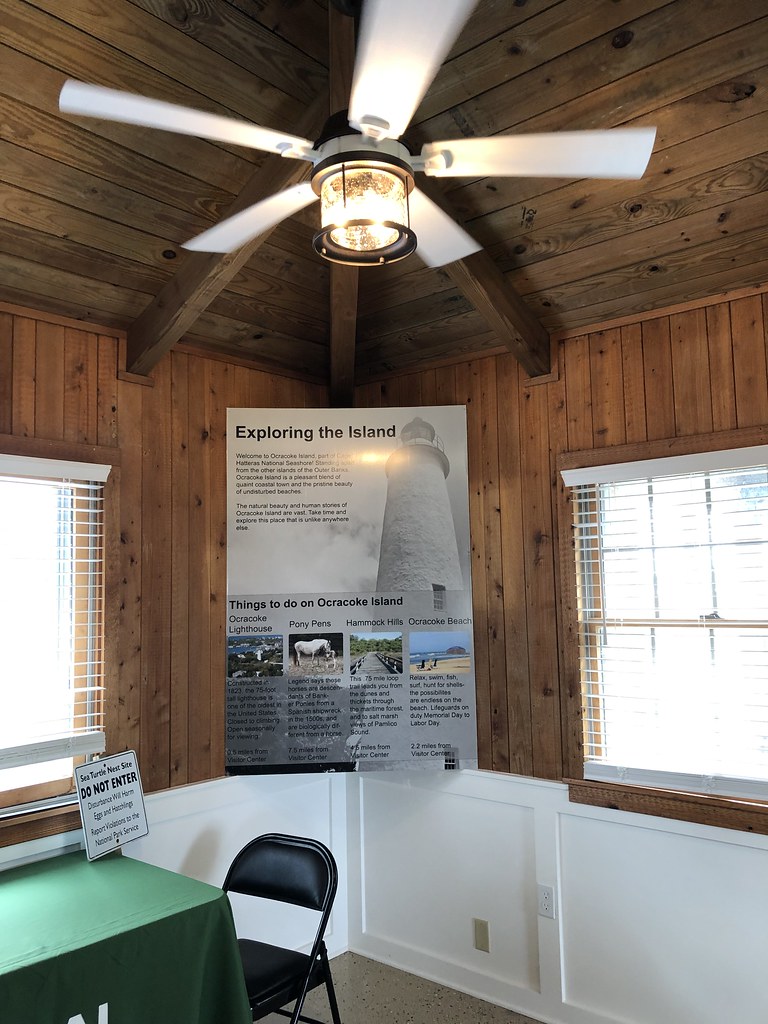 Ocracoke Island Discovery Center educational panel and cei… Flickr
