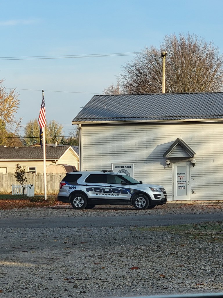 Rossville Police Department, Indiana Thomas Roudebush Flickr