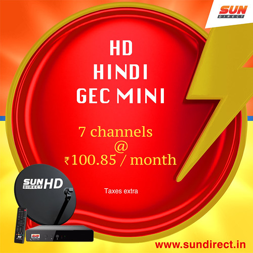 Best and affordable exclusive DTH plans of Sundirect Flickr