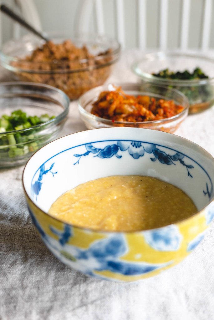 Korean Grits Bowl (SouthernKorean Fusion Dish) Carving A Journey