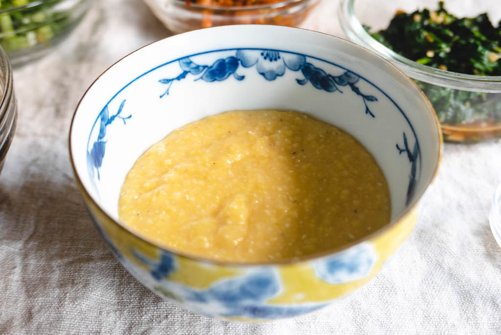 Korean Grits Bowl (SouthernKorean Fusion Dish) Carving A Journey