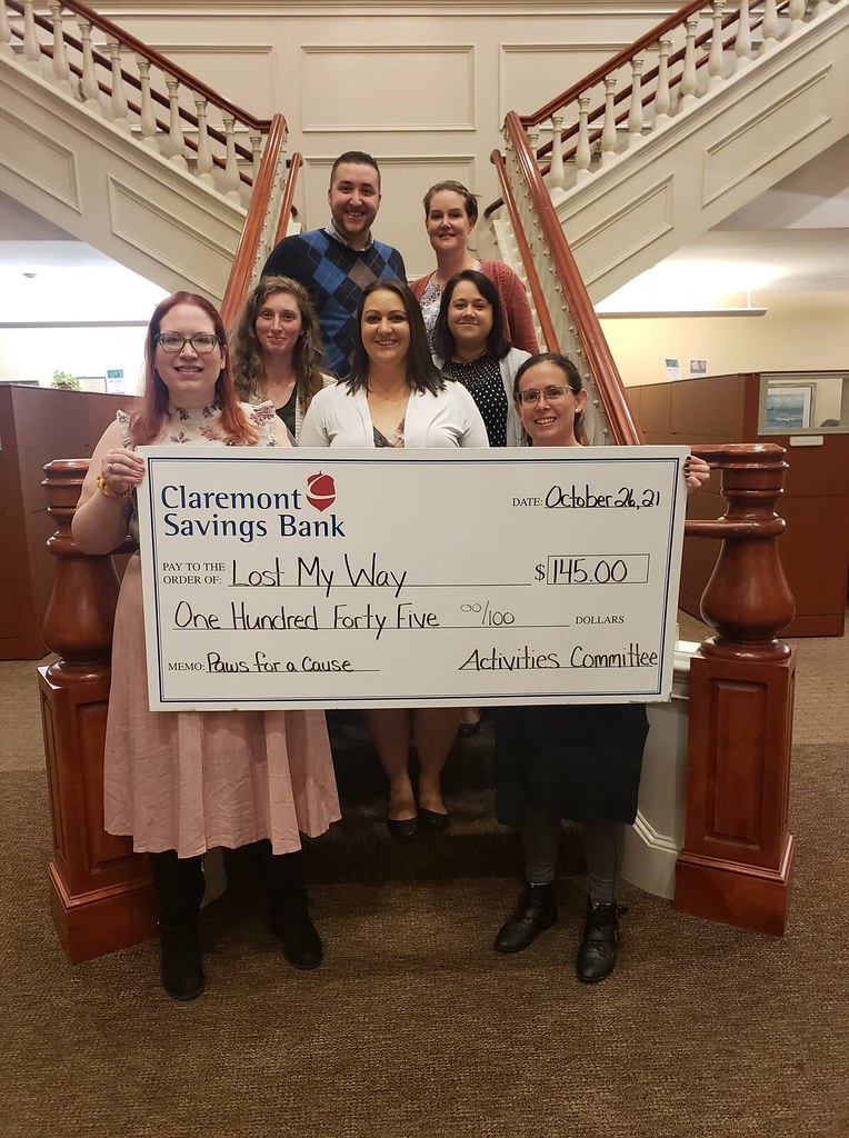 Claremont Savings Bank Lost my Way Paws for a Cause dona… Flickr