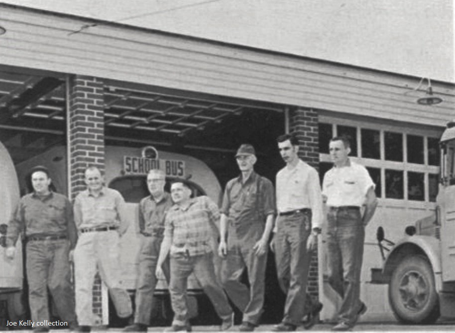 Elba, NY Central School, 1958 buses & drivers Elba, New … Flickr