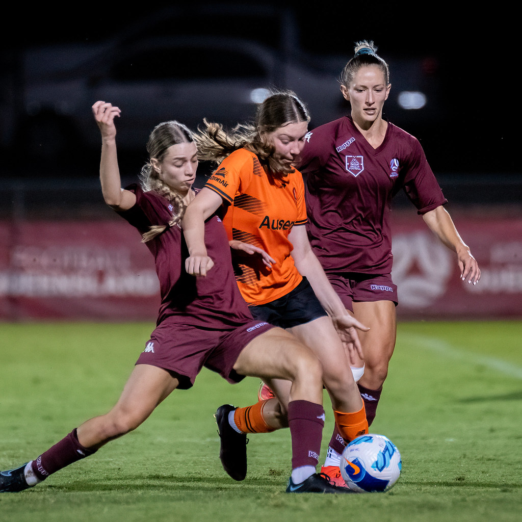 2021 Football Queensland NPLW Select vs Brisbane Roar FC A… Flickr