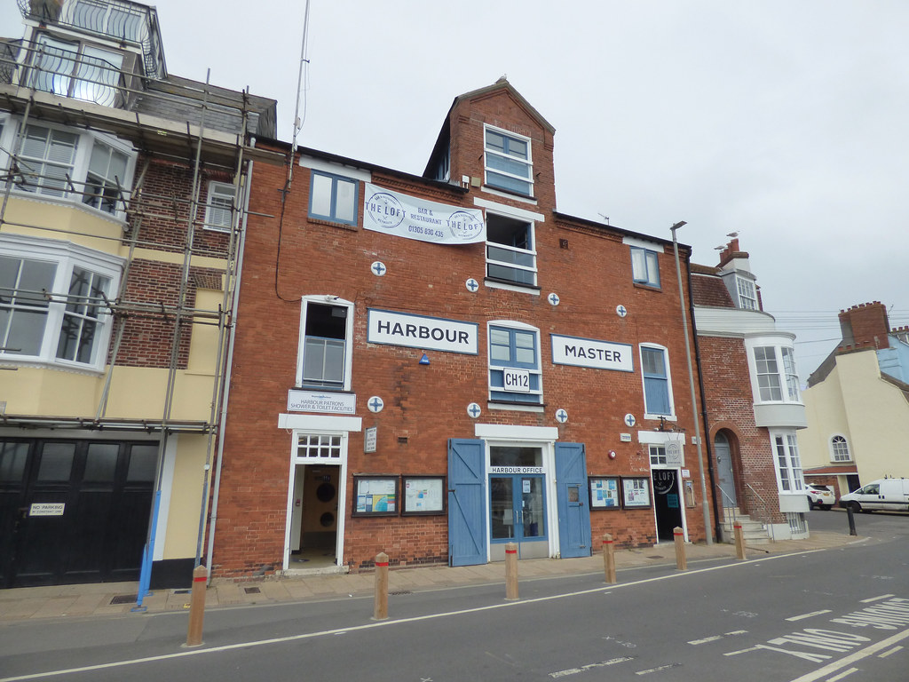 Weymouth Harbour from Custom House Quay Harbour Master Harbour