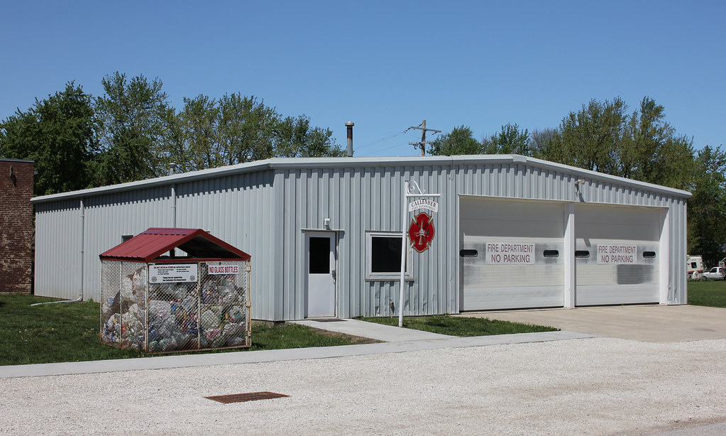 Fire Station Callender, IA Tom McLaughlin Flickr