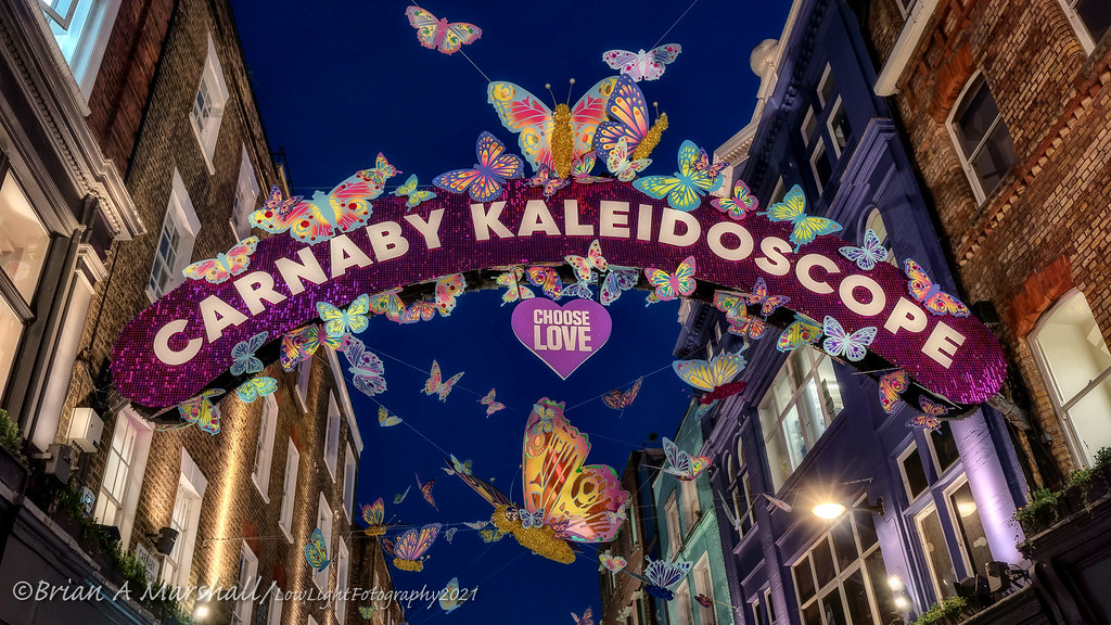 London Christmas Lights 2021 Carnaby Street. brianmarshall3 Flickr