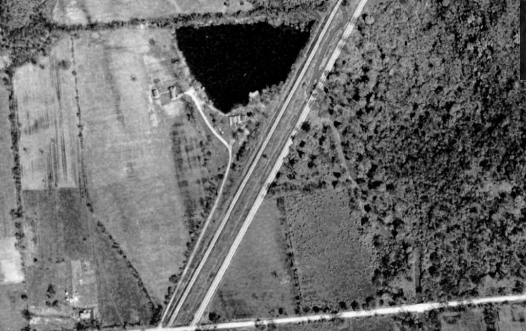 GIBRALTAR Quarry (unknown) Aerial view. (Barry Hill colle… Flickr