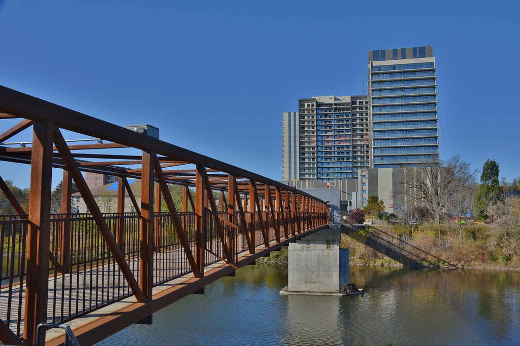 Grand River Pedestrian Bridge, 53 Grand Avenue South, Camb… Flickr