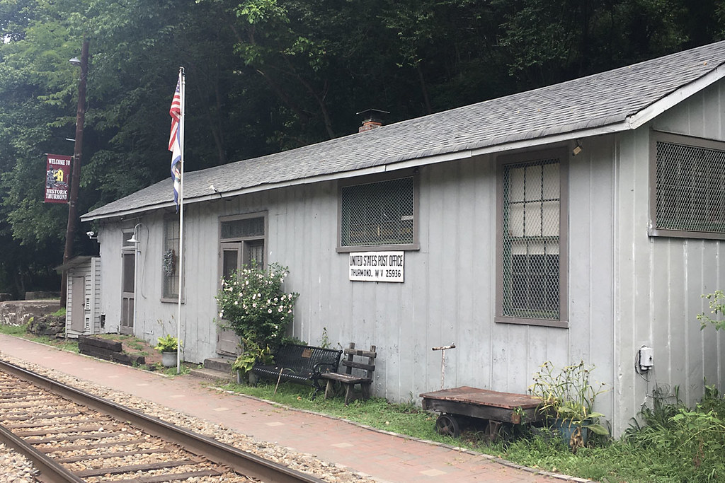 Thurmond, WV post office Final site; discontinued 1995. Fa… Flickr