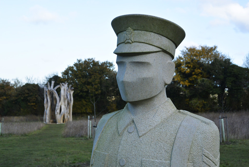 Langley Vale Wood, Epsom WW1 Memorial Woods Peter Francis Flickr