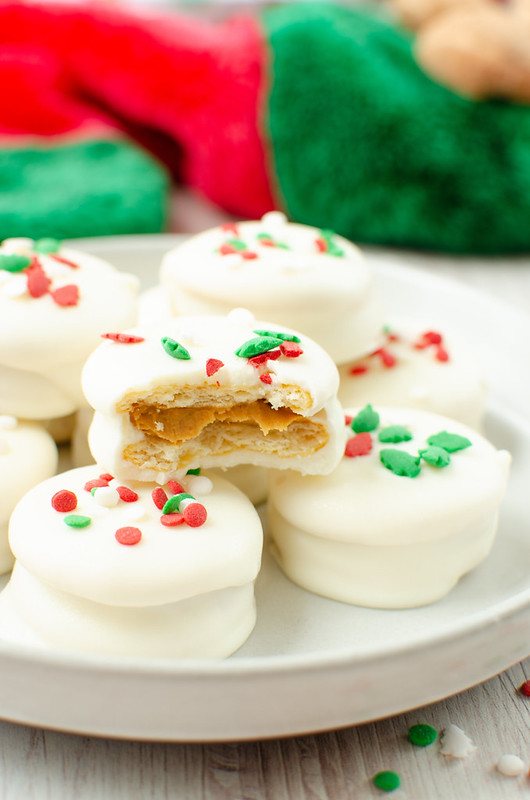 White Chocolate Peanut Butter Ritz Crackers Fake Ginger