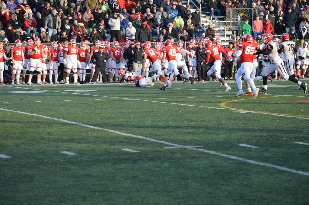 MSFB, State R3, Away v Marist (20211120) 449 Maine South Football Flickr