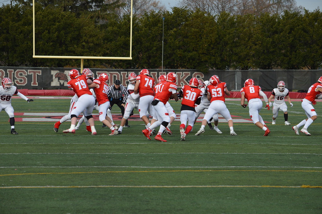 MSFB, State R3, Away v Marist (20211120) 014 Maine South Football Flickr