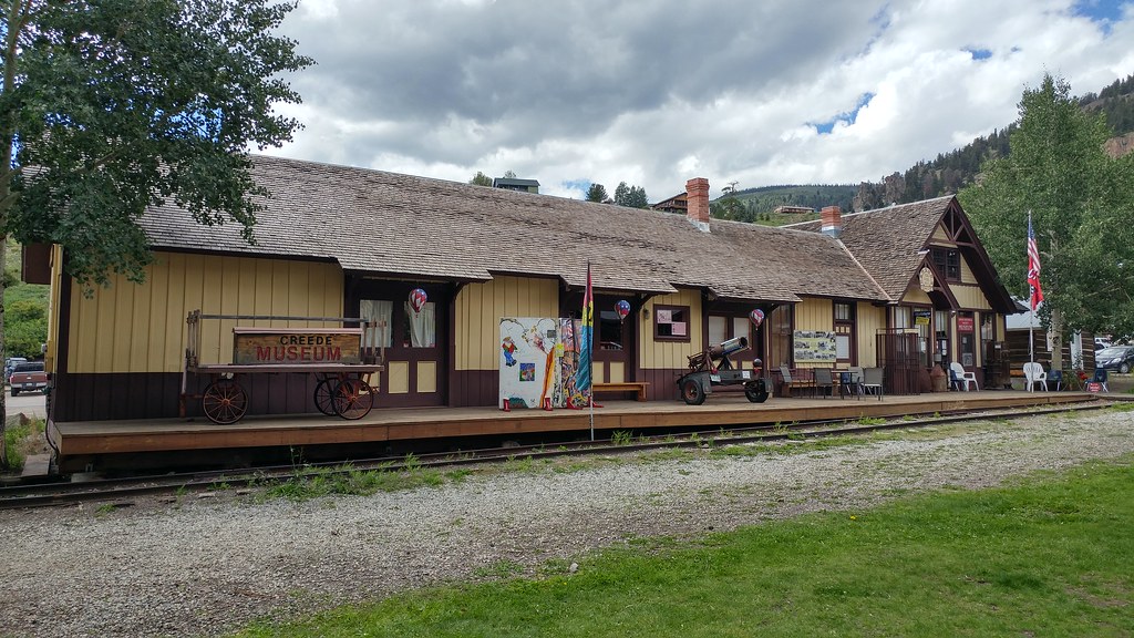 Railroad Depot, Creede, CO Creede, CO (Mineral County) The… Flickr