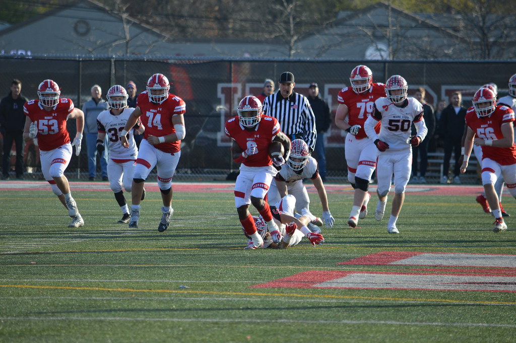 MSFB, State R3, Away v Marist (20211120) 177 Maine South Football