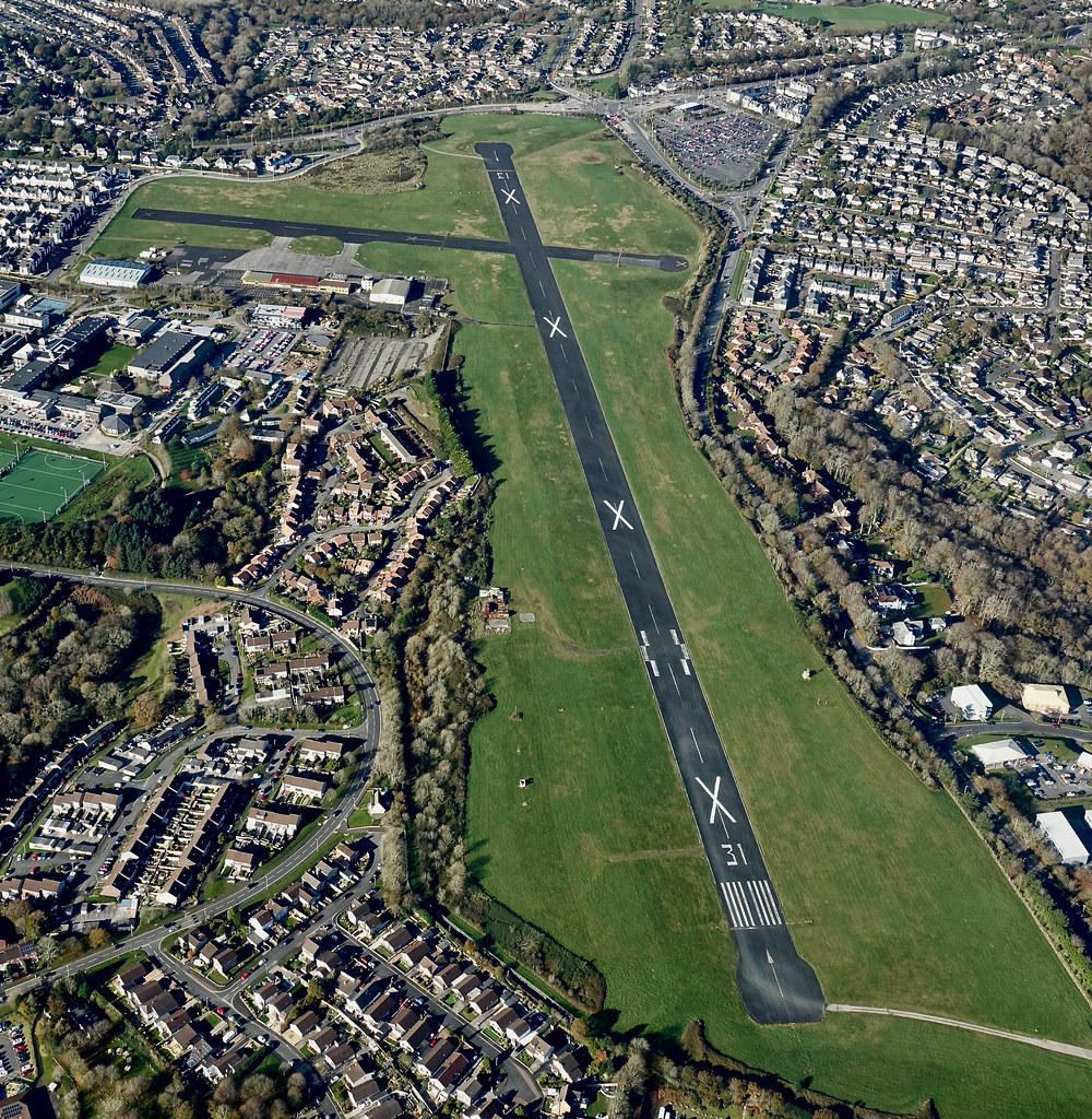 RX306364 1 Plymouth City Airport, Devon, UK. The airport h… Flickr