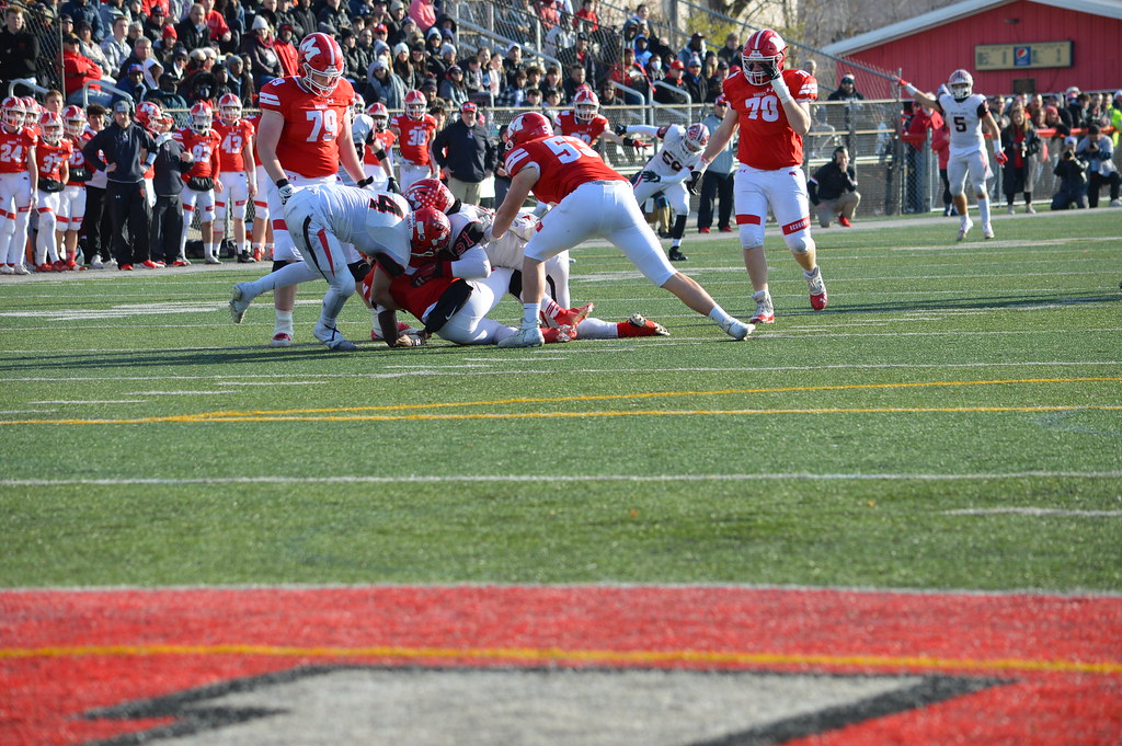 MSFB, State R3, Away v Marist (20211120) 139 Maine South Football Flickr