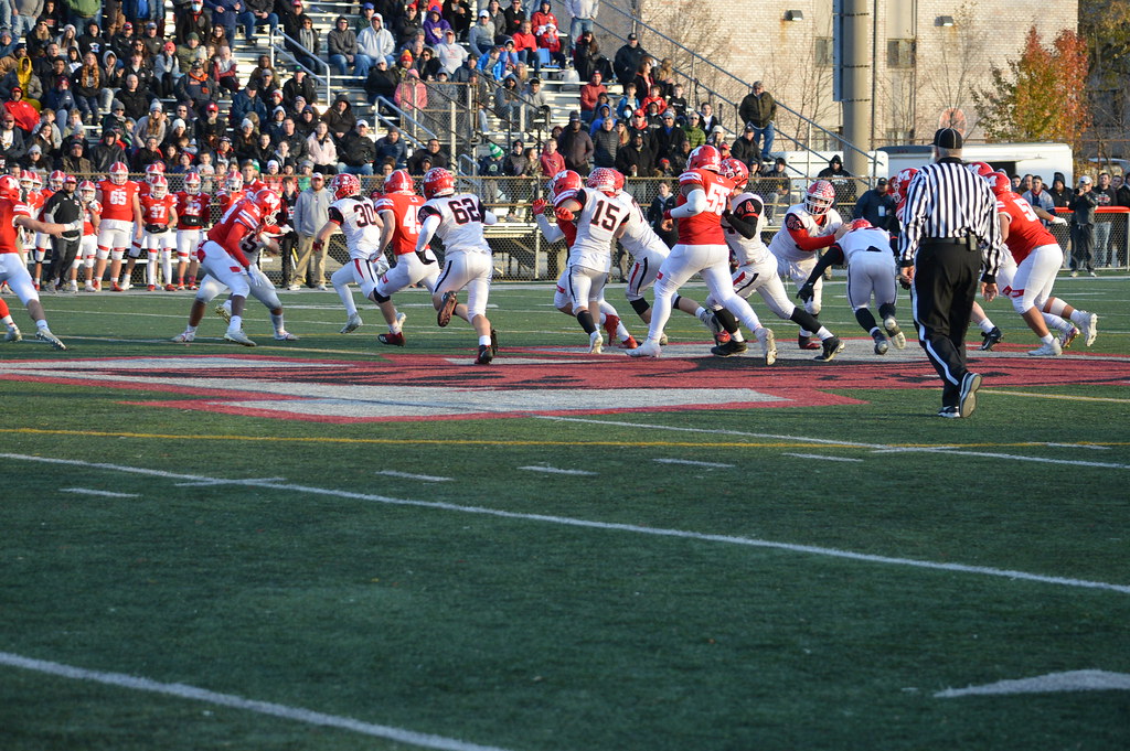 MSFB, State R3, Away v Marist (20211120) 443 Maine South Football Flickr