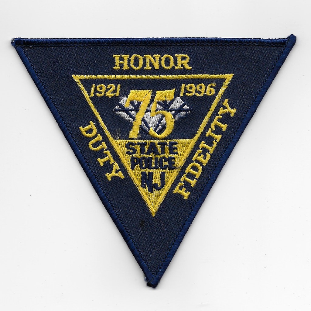 New Jersey State Police 75th Anniversary (Blue Border) Flickr