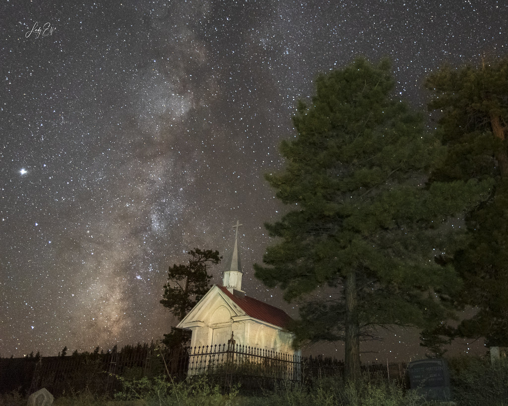 Creede Cemetery Milky Way Creede Colorado Where Heaven tou… Flickr