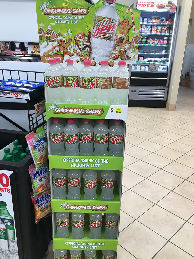 Mtn Dew Gingerbread Snap'd display 2021 drpep Flickr