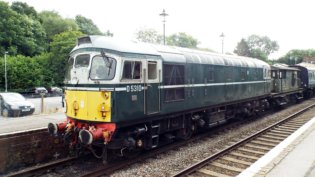 Class 26 D5310 at Eridge on first train to Tunbridge Wells… Flickr