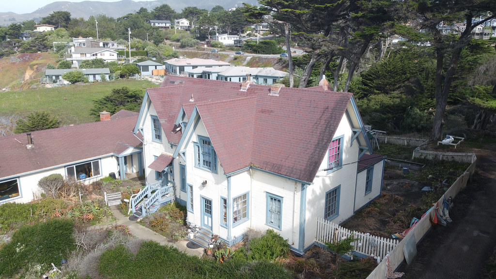 Keepers House From Drone Montara, California California Will Flickr
