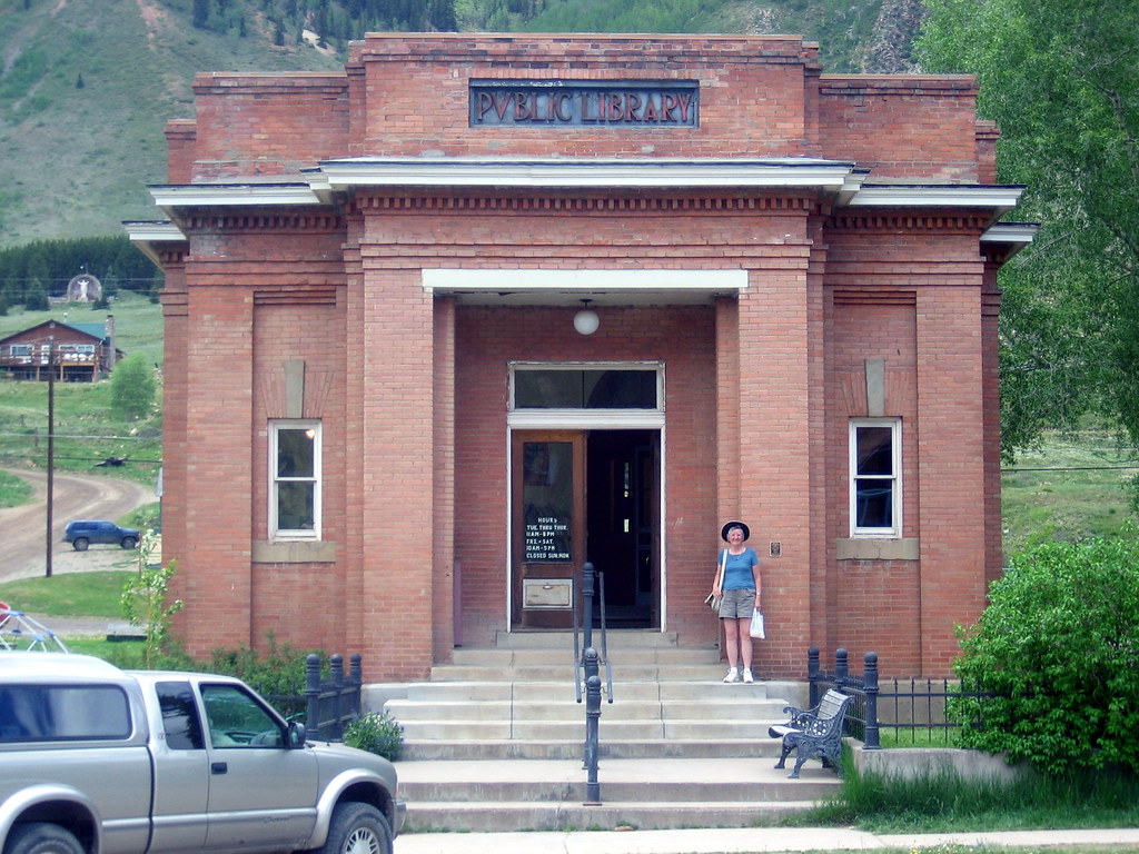 Silverton Public Library A mustsee for our traveling libr… Flickr