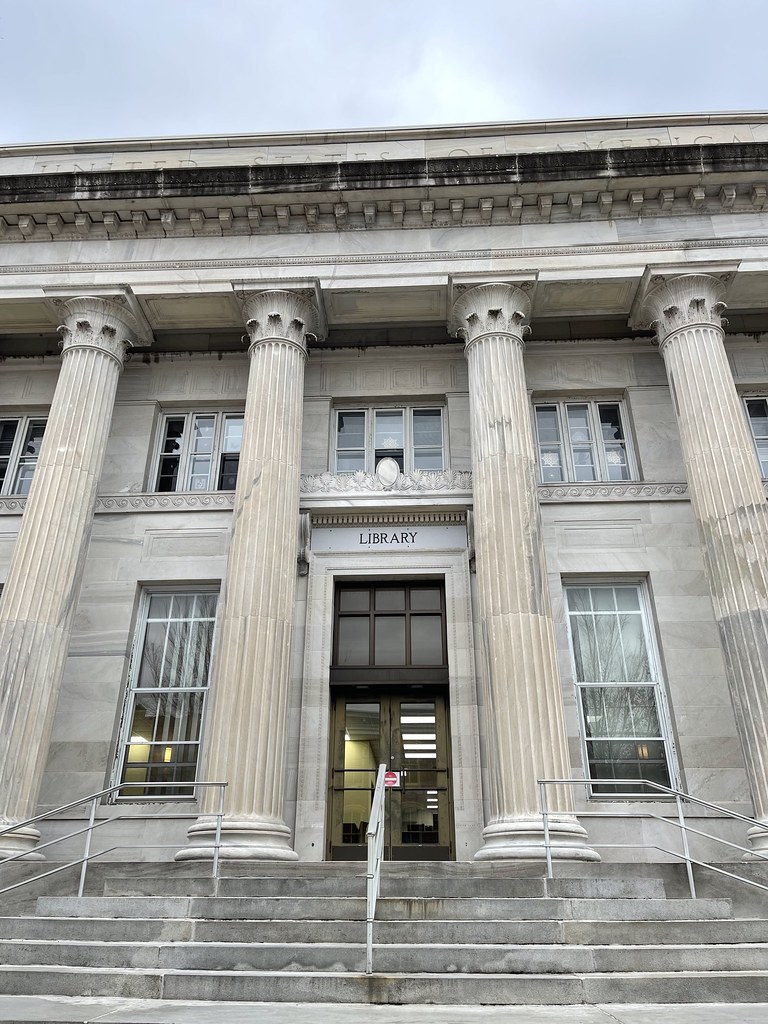 Entryway of Old Post Office in Gettysburg, Pennsylvania. Flickr