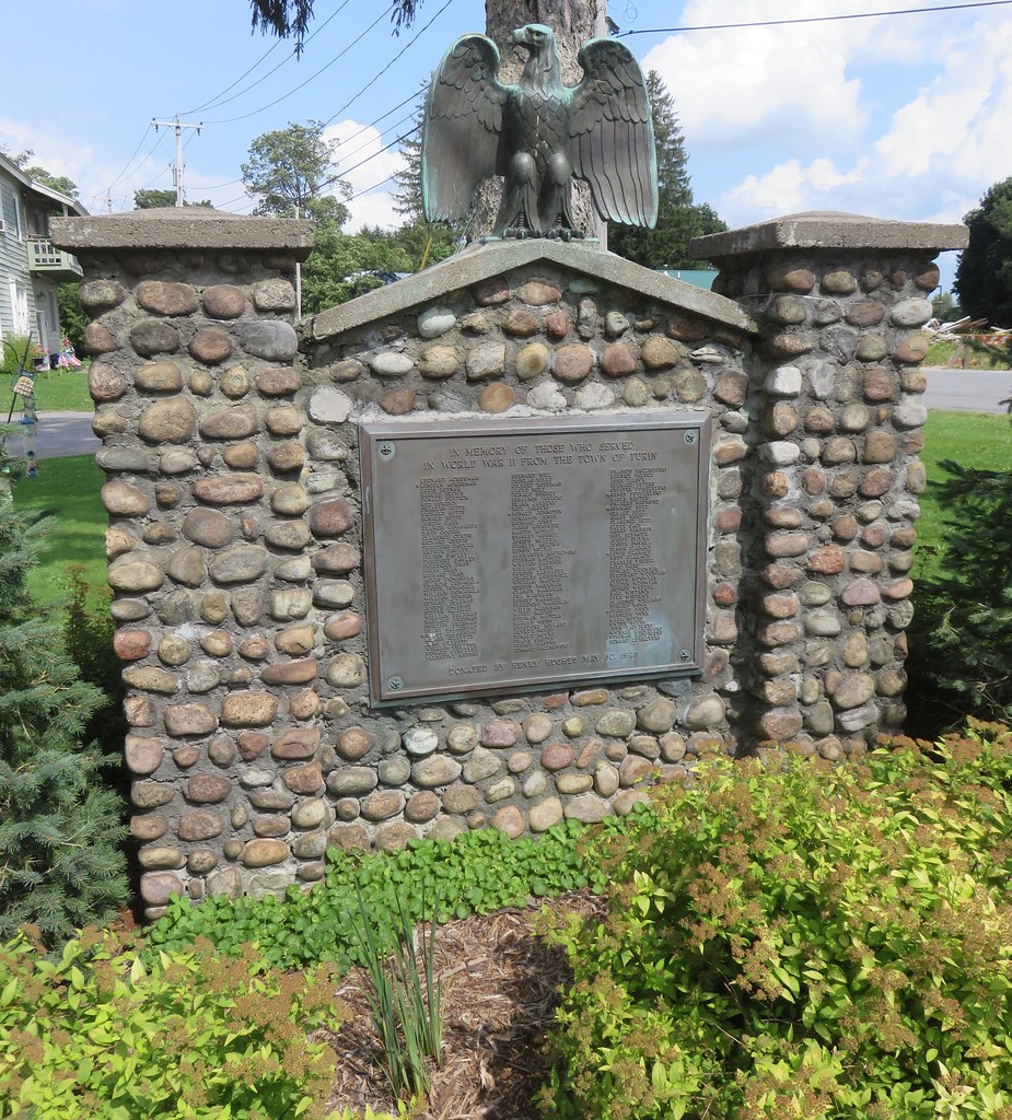 Turin WWII Monument (Turin, New York) Turin, New York is a… Flickr