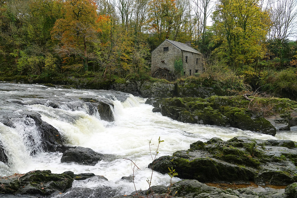 Cenarth falls The falls where the salmon were jumping... Karen