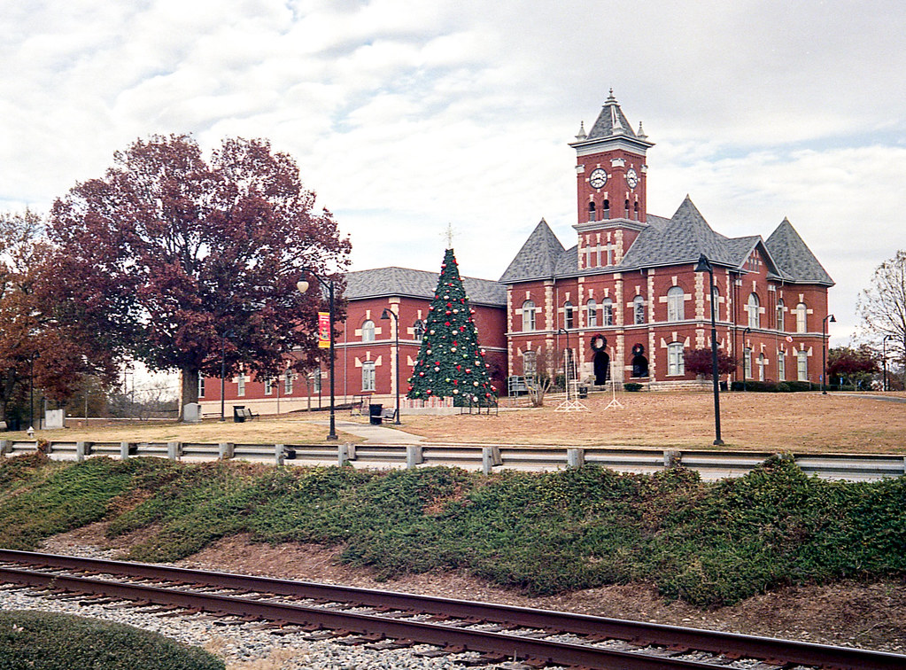 Across the Tracks Historic Clayton County Court House in J… Flickr