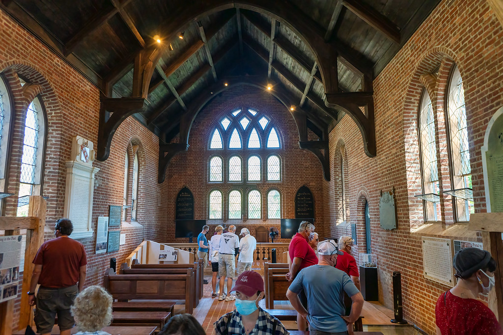 Inside The Historic Jamestown Church Jamestown Church, con… Flickr