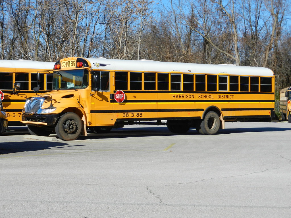 Harrison School District 38388 Bus lot Harrison, AR Flickr