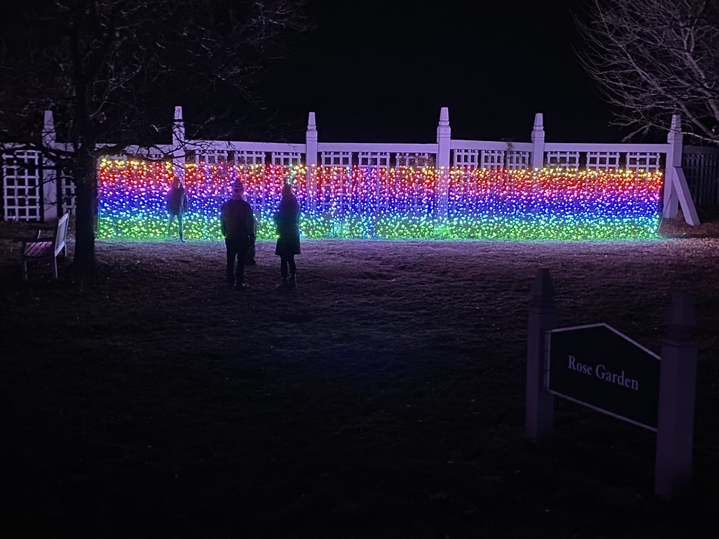 Minnesota Arboretum Wall of Lights 1 The University of Min… Flickr