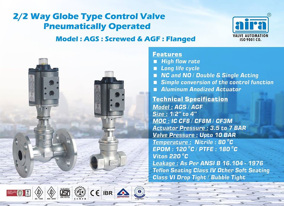 Control Valve Supplier in India Aira Euro Automation is an… Flickr