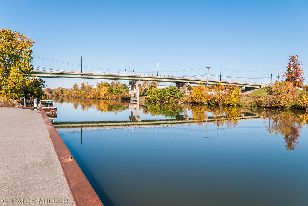 Clyde, NY Erie Canal, Clyde, NY (facing west) Paige Miller Flickr