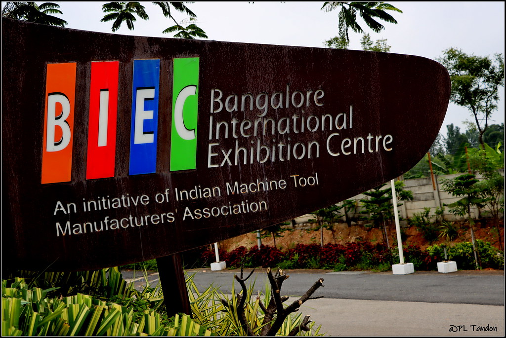 Bangalore International Exhibition Centre P. L. Tandon Flickr