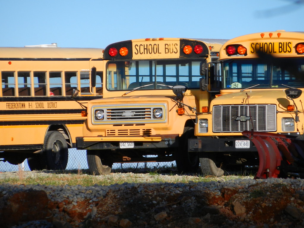 Fredericktown R1 School District 33 (7) Bus lot Frederi… Flickr